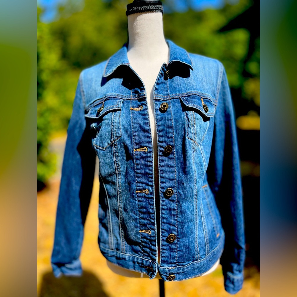 Tommy Hilfiger Jean Jeacket Size S/P